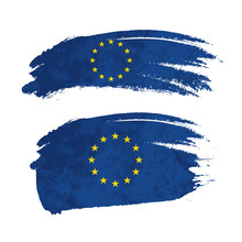 Grunge European Union Flag Free Stock Photo Public Domain Pictures