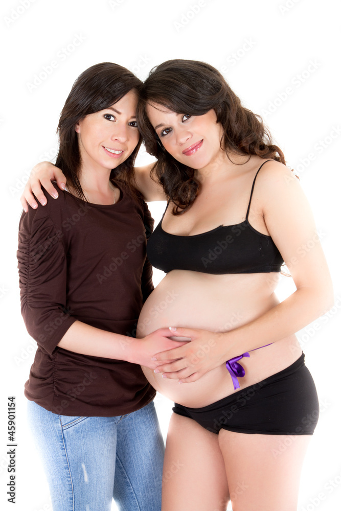 Black pregnant lesbian