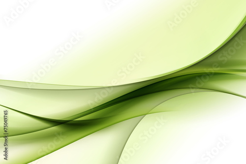 modern green abstract