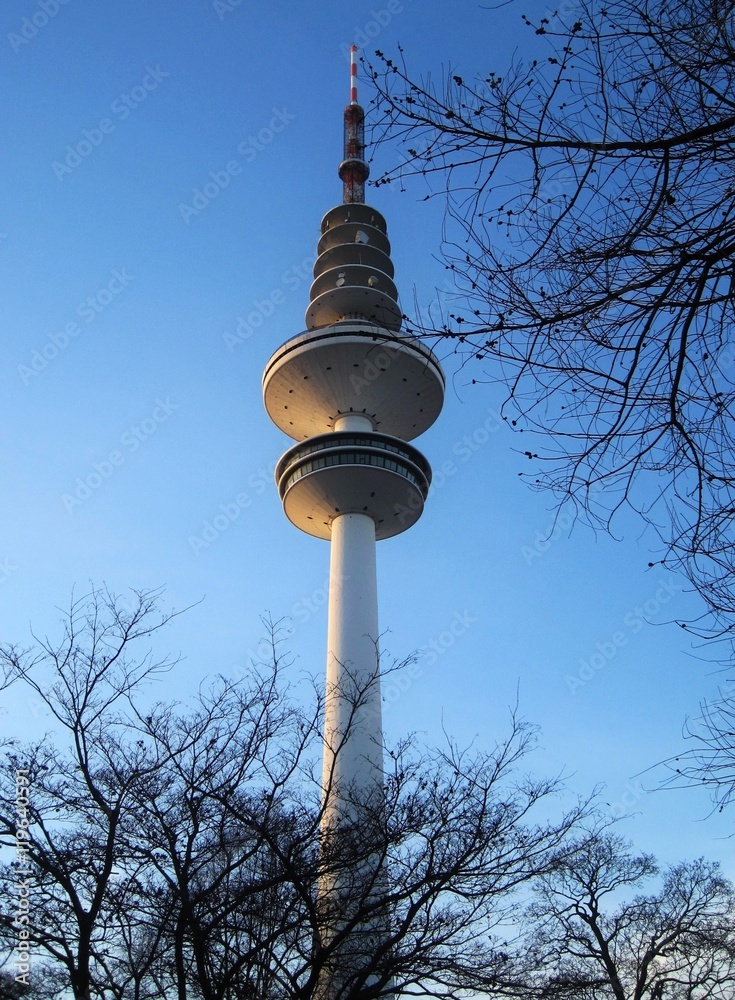 Hamburger Fernsehturm Stock Foto Adobe Stock