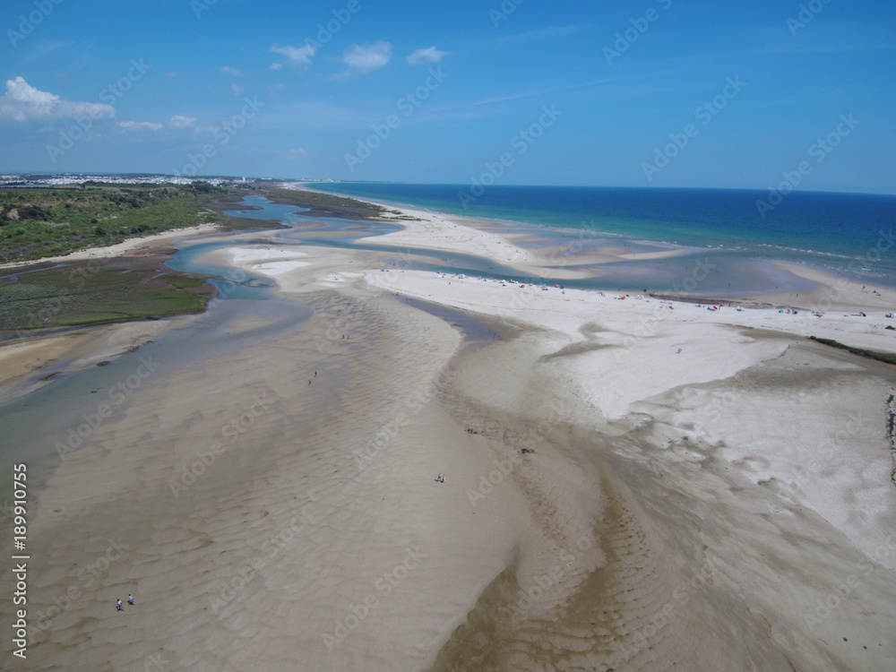 Cacela Velha En Portugal Aldea Costera Del Algarve En La Zona Del