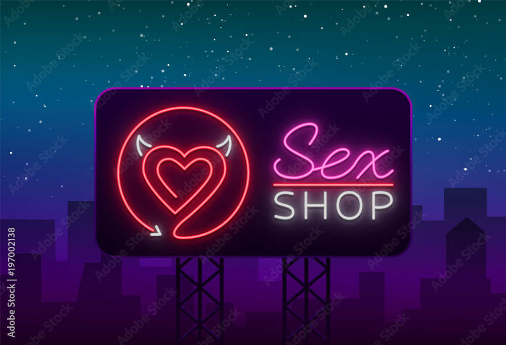 Vetor De Sex Pattern Logo Sexy Xxx Concept For Adults In Neon Style Neon Sign Design Element