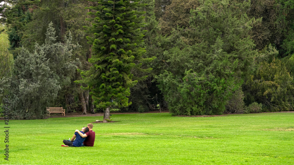 Gay Couple In A Public Display Of Affection Stock Photo Adobe Stock