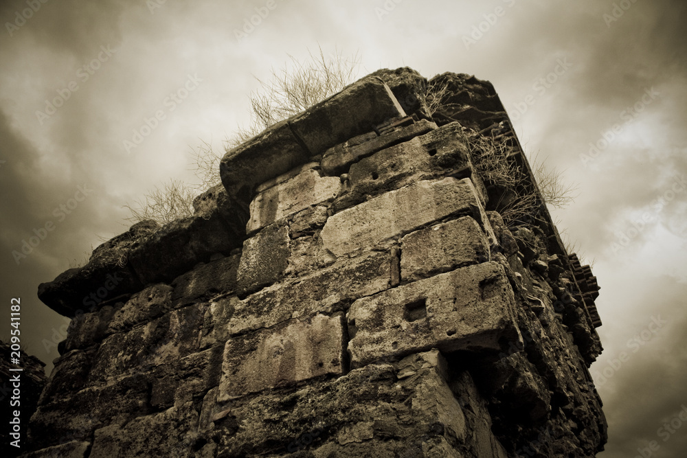 Philadelphia Church Ruins In Turkey Also Known As One Of The