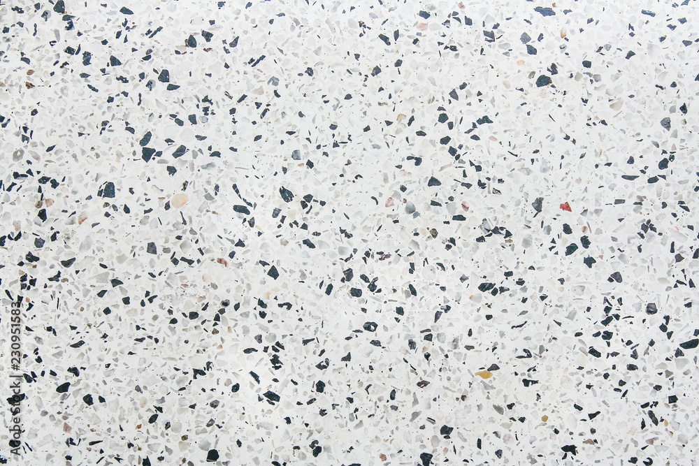 Patterns Of Multicolor Terrazzo Floor Texture Black Gray Or White