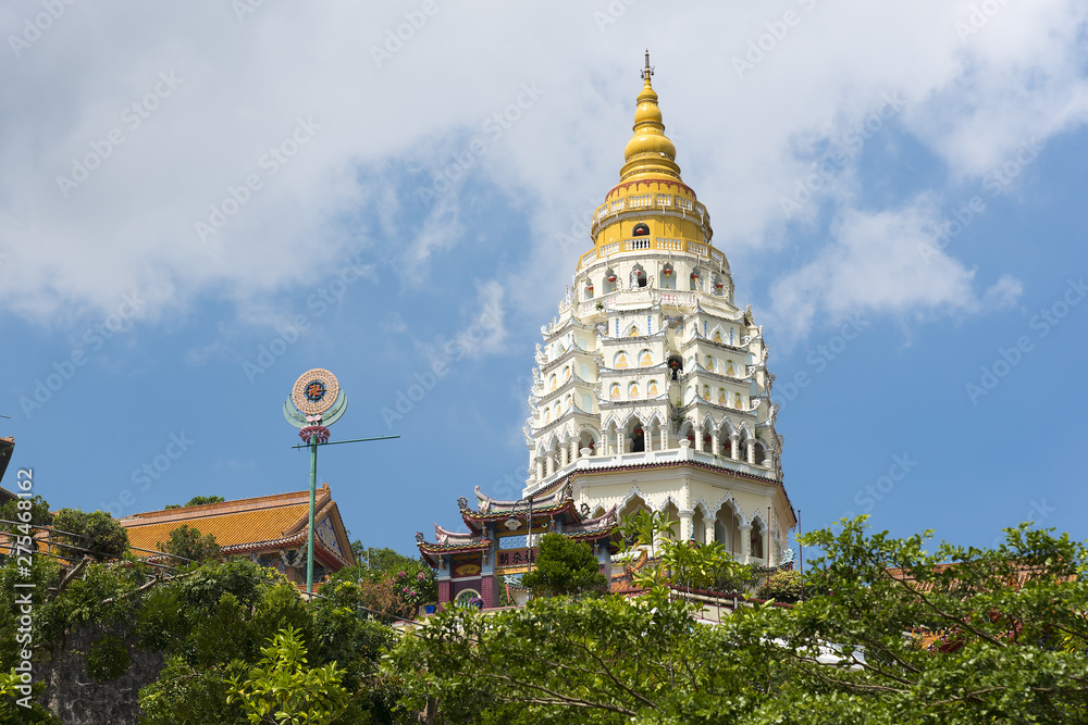 The Seven Tiered Pagoda Of Buddhas At Kek Lok Si Temple Penang