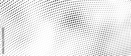 The halftone texture is monochrome. Vector chaotic background