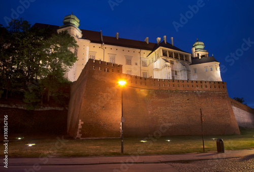 Wawel castle in Krakow. Poland