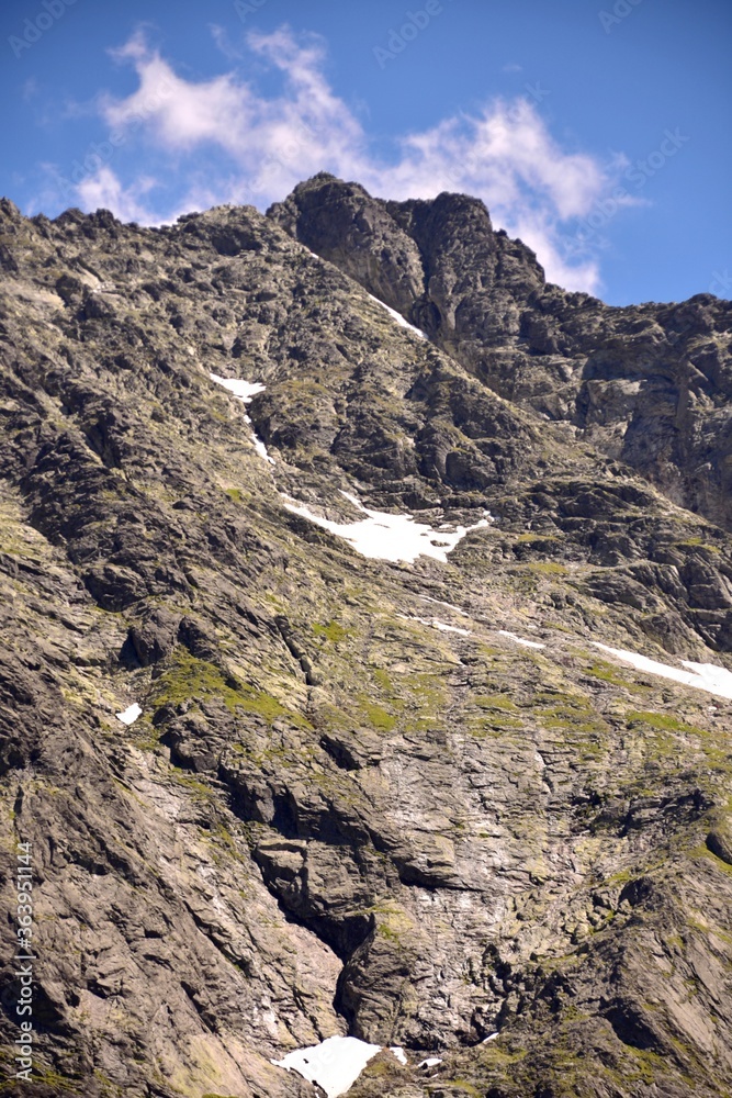 Szczyt I Szlak Na Rysy Rysy Szczyt G Rski W Tatrach Tatrza Ski Park