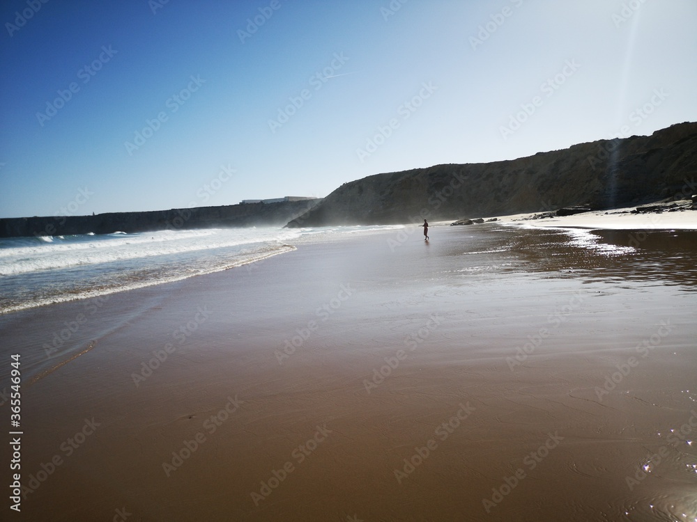 Sagres Praia Da Mareta Beach Algarve Portugal Praia Da Mareta Beach