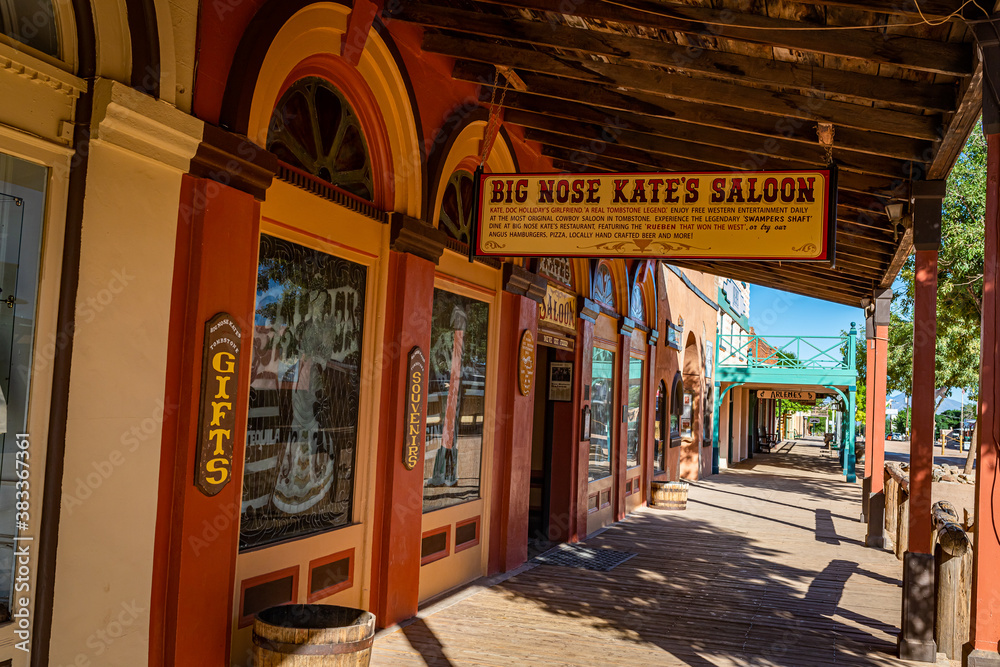 Big Nose Kates Saloon Tombstone Arizona Stock Photo Adobe Stock