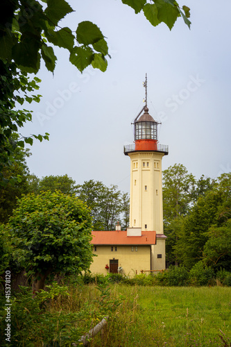 Lighthouse in Rozewie, Poland