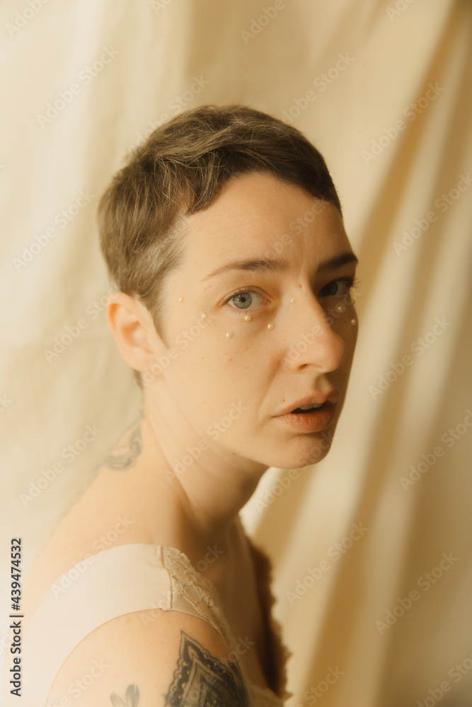 Androgynous Portrait Stock Photo Adobe Stock