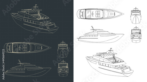 Yacht blueprints
