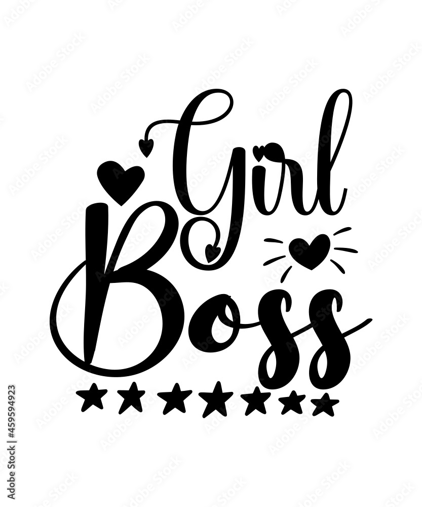 Boss Babe Svg Bundle Boss Lady Queen Svg Business Woman Svg Women Empowerment Svg Girl