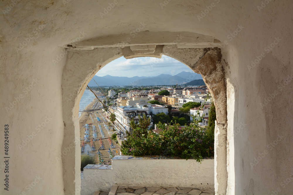 Sperlonga rinomata località turistica della costa laziale Stock Photo