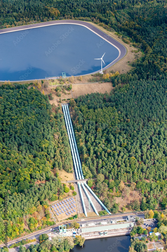 Wasserkraft Windkraft Sonnenkraft Geesthacht Pumpspeicherbecken