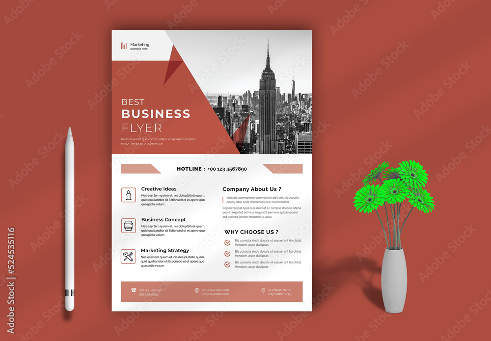 Best Business Flyer Stock Template Adobe Stock