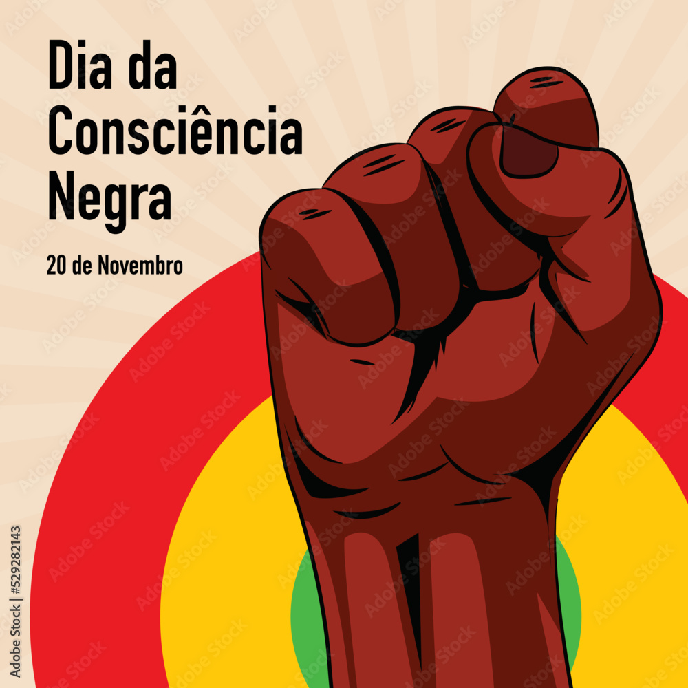 Vetor De Black Awareness Day Dia Da Consciencia Negra Vector