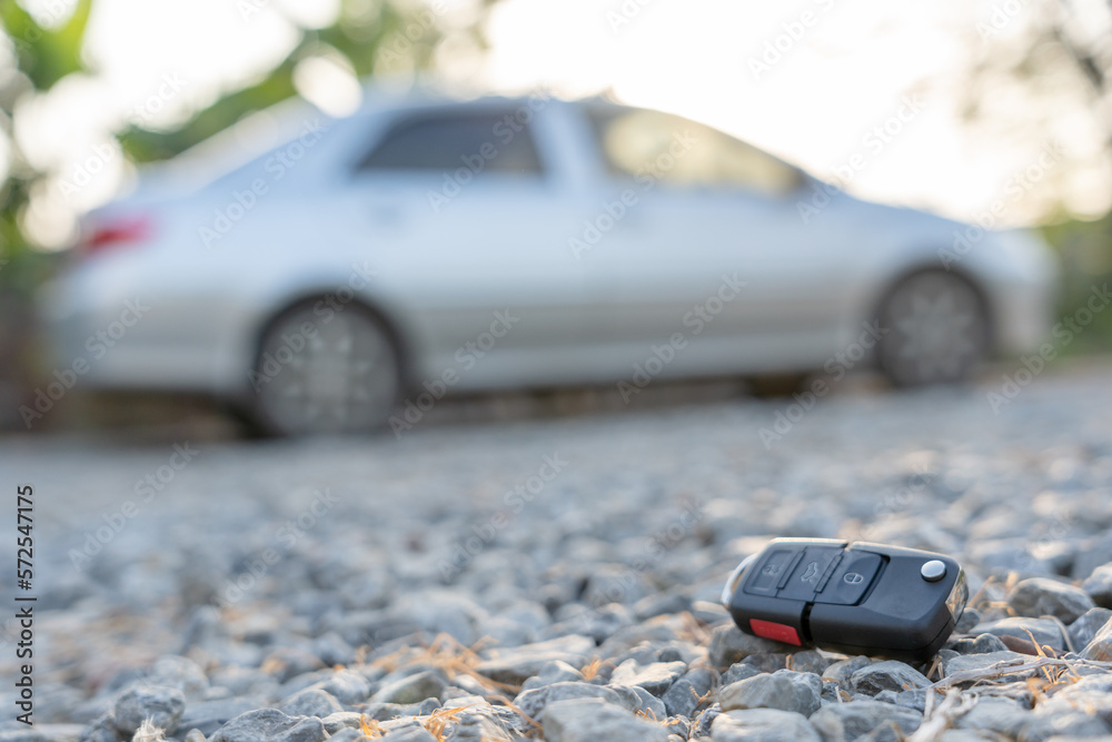 Lost Car Keys On The Ground Car Keys Dropped On The Floor Or Fall