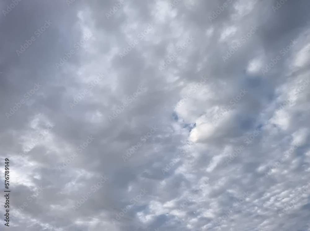 Nubes Peque As Pero Compactas De Curiosa Perspectiva Que Se Han Unido