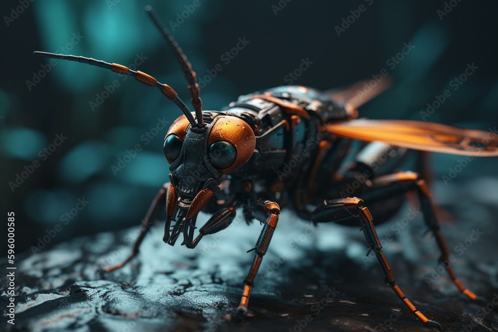 Futuristic Robotic Insects Close Ups And Macros Of Modified Ants