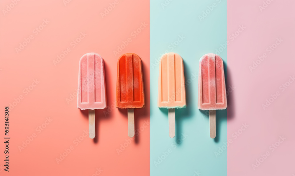 Popsicle Tropical Paradise On A Stick Exotic Fruit Popsicle A Frozen