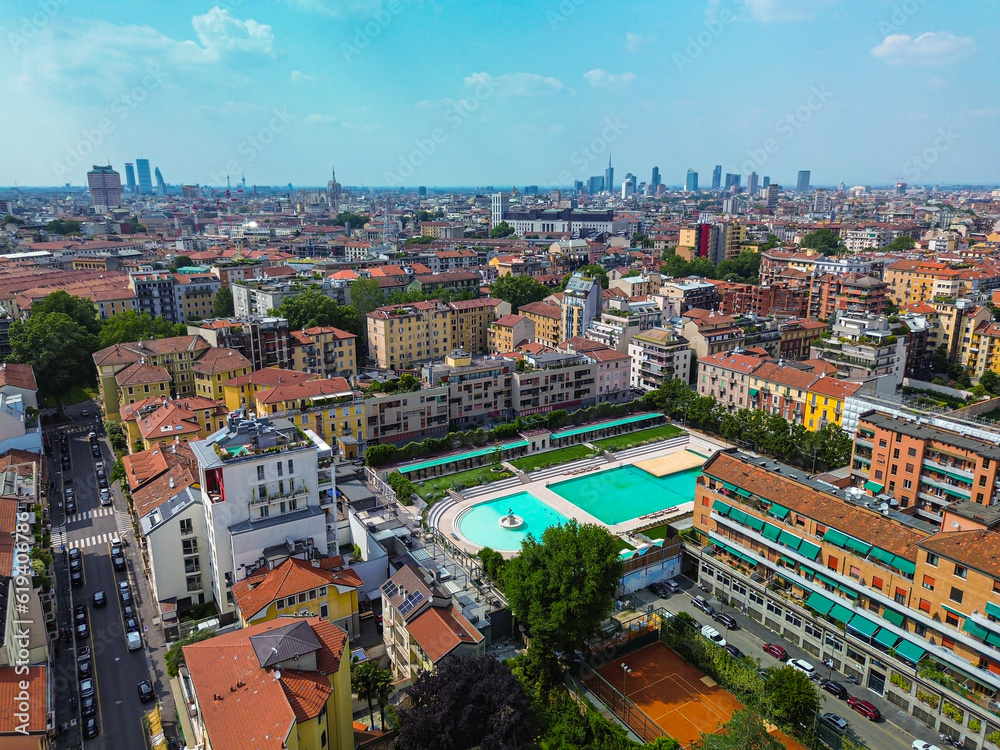 Bagni Misteriosi Aerial View Of The City Peysache And Rooftops New