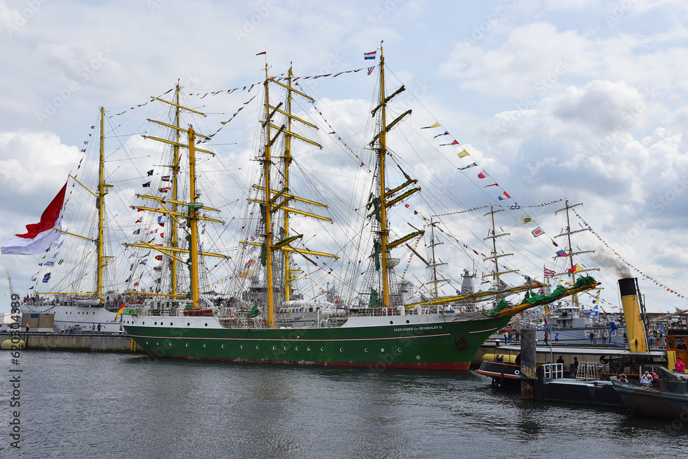 Den Helder Netherlands July 2 2023 Tall Ship Alexander Von Humboldt