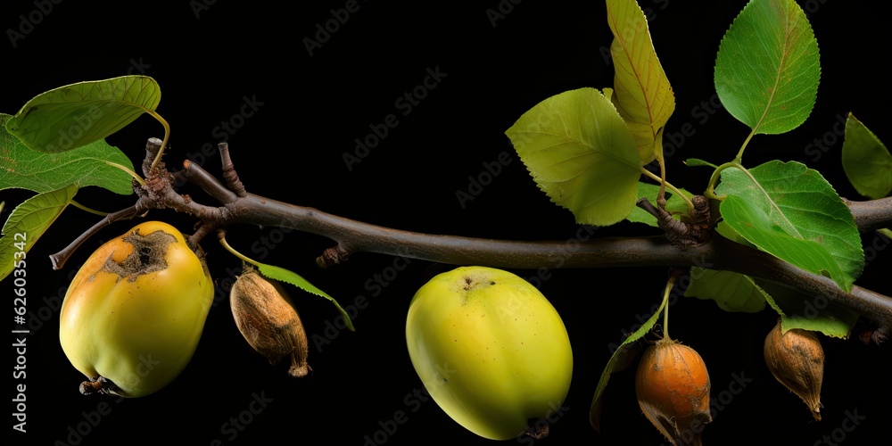 Blight Quince Tree S Battle Fire Blight S Ravaging Impact Bacterial Foe