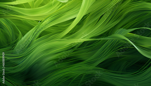 Abstract organic green background