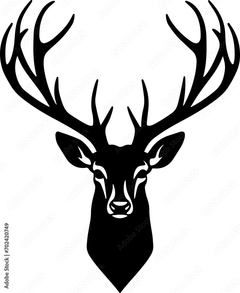 Deer SVG Bundle Deer SVG Deer Silhouette Svg Deer Face Svg Deer