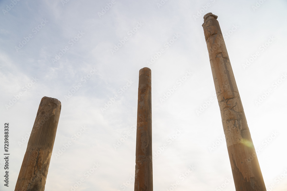 Ruin Of Ancient City Persepolis Iran Persepolis Is A Capital Of The