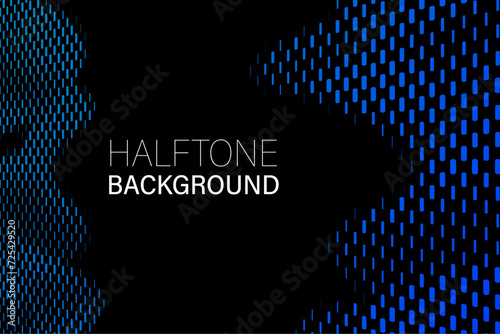 Modern abstract halftone background