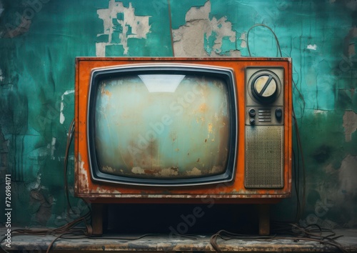 Retro old television 