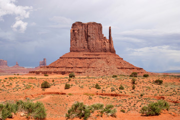 Wall Mural - monument valley