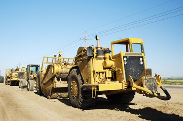 heavy construction equipment