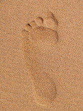 My Footprint In The Sand