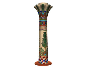 egyptian pillar too