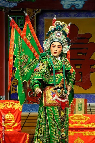 Nowoczesny obraz na płótnie beijing opera