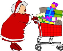 Mrs Santa Shopping