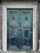 Leinwanddruck Bild - ancient bronze doors