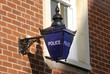 police blue lamp sign