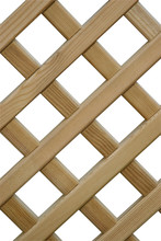 Overlapping Wooden Fence