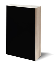 Blank Black Book W/path