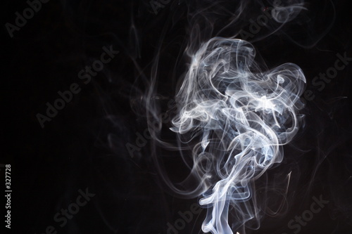 Fotografía turbulences of a smoke or a birth of a phantom