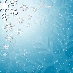 Poster - snowflakes