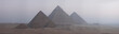 Leinwandbild Motiv pyramid panorama