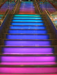 colourful stairs