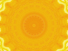 Sliced Orange Kaleidoscope